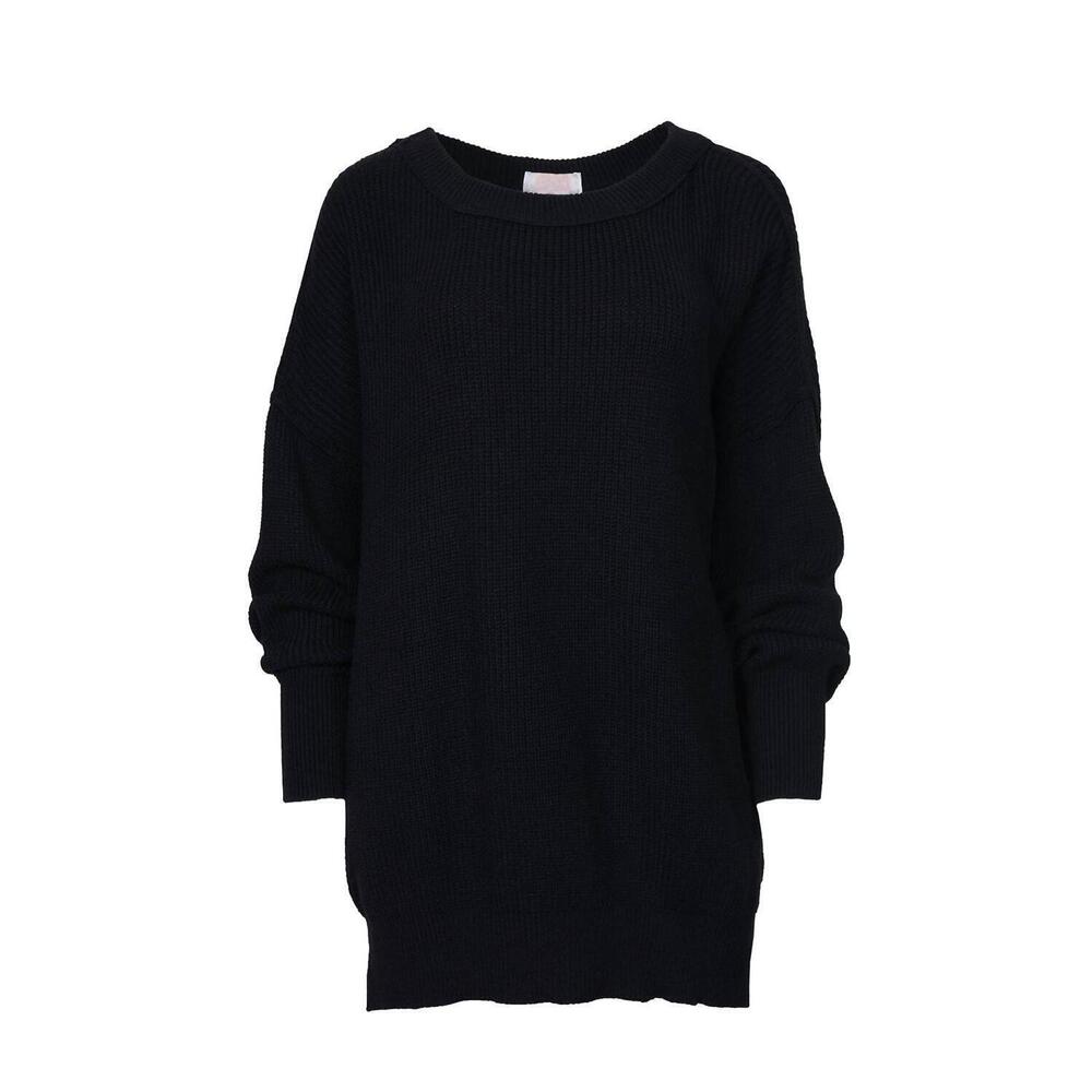 NEW ESLEY COLLECTION favorite slouchy sweater in black